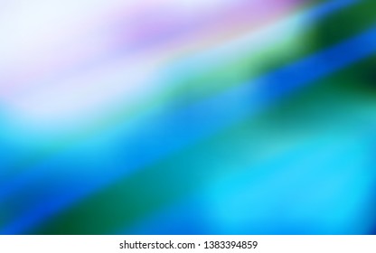Light BLUE vector template with repeated sticks. Colorful shining illustration with lines on abstract template. Best design for your ad, poster, banner.