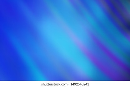 Light BLUE vector template with repeated sticks. Shining colored illustration with sharp stripes. Pattern for ad, booklets, leaflets.