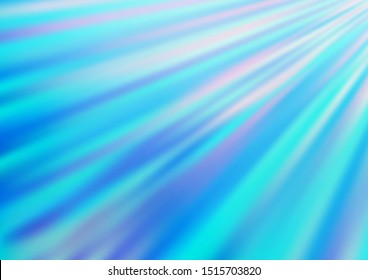 Light BLUE vector template with repeated sticks. Modern geometrical abstract illustration with staves. Smart design for your business advert.