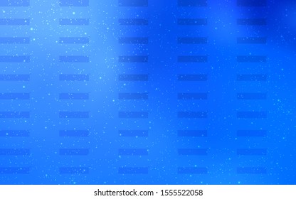 Light BLUE vector template with repeated sticks. Blurred decorative design in simple style with lines. Pattern for ads, posters, banners.