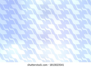 Light BLUE vector template with repeated sticks. Glitter abstract illustration with colorful sticks. Pattern for ads, posters, banners.