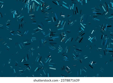 Hellblauer Vektorbogen mit wiederholten Sticks. Linien auf unscharfem abstraktem Hintergrund mit Farbverlauf. Das beste Design für Ihre Anzeige, Ihr Poster, Ihr Banner.