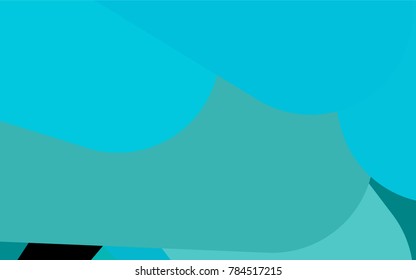 Light BLUE vector template with repeated sticks. Decorative shining illustration with lines on abstract template. Best design for your ad, poster, banner.