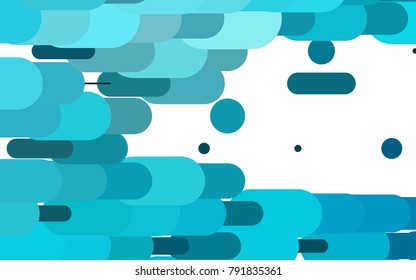 Light BLUE vector template with repeated sticks. Decorative shining illustration with lines on abstract template. Best design for your ad, poster, banner.