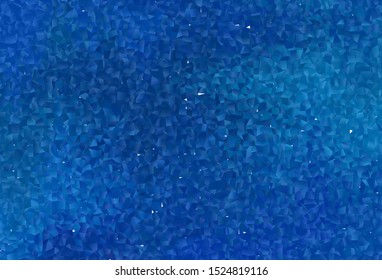 Light BLUE vector template with rhombus. Illustration with set of colorful rectangles. The template can be used as a background.