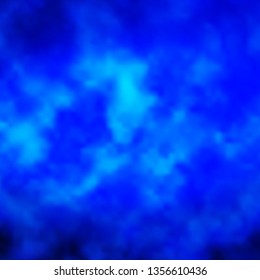 Light BLUE vector template with sky, clouds. Illustration in abstract style with gradient clouds. Template for landing pages.