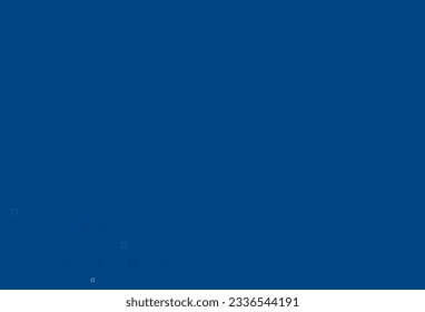 Light BLUE vector template with spots, rectangles. Colorful gradient with circles, rectangles on abstract backdrop. Pattern for beautiful websites.