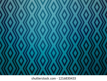 Light BLUE vector template with sticks, squares. Colorful lines, squares on abstract background with gradient. Pattern for ads, posters, banners.