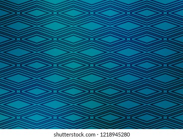 Light BLUE vector template with sticks, squares. Modern geometric abstract illustration with lines, squares. Backdrop for TV commercials.