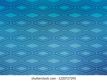 Light BLUE vector template with sticks, squares. Shining colorful illustration with lines, rectangles. Best design for your ad, poster, banner.