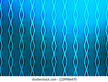 Light BLUE vector template with sticks, squares. Shining colorful illustration with lines, rectangles. Pattern for business booklets, leaflets.
