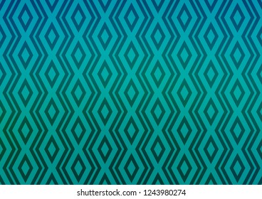 Light BLUE vector template with sticks, squares. Colorful lines, squares on abstract background with gradient. Smart design for your business advert.