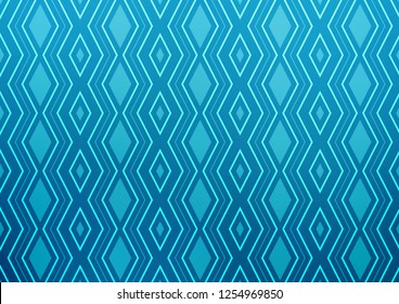 Light BLUE vector template with sticks, squares. Modern geometric abstract illustration with lines, squares. Smart design for your business advert.