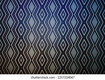 Light BLUE vector template with sticks, squares. Colorful decorative design in simple style with lines, rhombuses. Pattern for websites, landing pages.