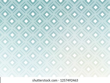 Light BLUE vector template with sticks, squares. Modern geometric abstract illustration with lines, squares. Backdrop for TV commercials.