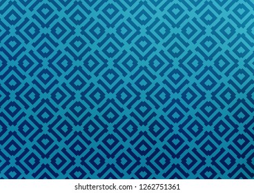 Light BLUE vector template with sticks, squares. Modern geometric abstract illustration with lines, squares. Pattern for business booklets, leaflets.