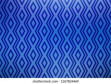 Light BLUE vector template with sticks, squares. Colorful decorative design in simple style with lines, rhombuses. Pattern for websites, landing pages.