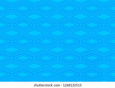 Light BLUE vector template with sticks, squares. Colorful decorative design in simple style with lines, rhombuses. Backdrop for TV commercials.