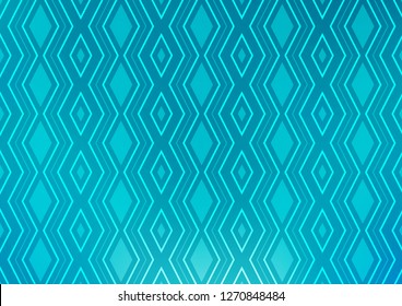 Light BLUE vector template with sticks, squares. Colorful illustration with lines, cubes on abstract template. Backdrop for TV commercials.