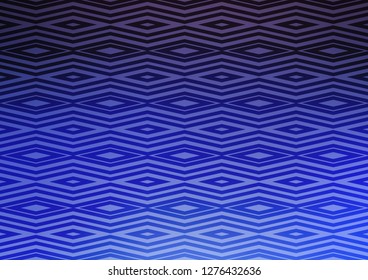 Light BLUE vector template with sticks, squares. Modern geometric abstract illustration with lines, squares. Smart design for your business advert.