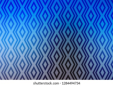 Light BLUE vector template with sticks, squares. Colorful decorative design in simple style with lines, rhombuses. Pattern for websites, landing pages.
