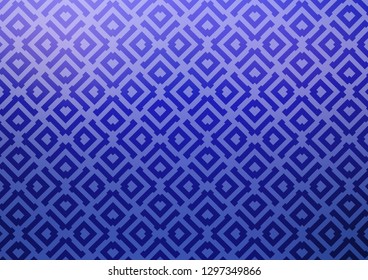Light BLUE vector template with sticks, squares. Colorful illustration with lines, cubes on abstract template. Backdrop for TV commercials.