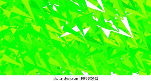 Light blue vector template with triangle shapes. Outstanding abstract illustration with range of colorful triangles. Start design for insperarion.