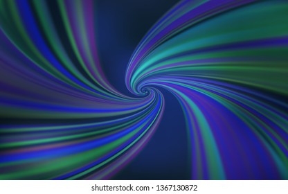 Light BLUE vector template with wry lines. An elegant bright illustration with gradient. Elegant pattern for a brand book.
