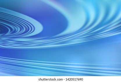 Light BLUE vector template with wry lines. Colorful illustration in abstract style with gradient. Template for cell phone screens.