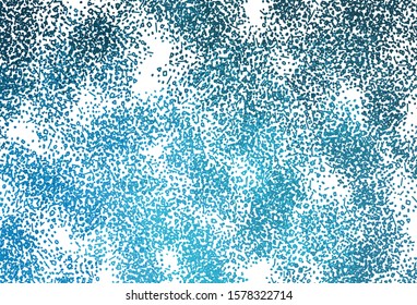 Light BLUE vector texture with abstract forms. Simple colorful illustration with abstract gradient shapes. Best smart design for your business.