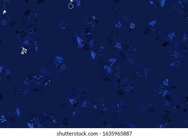 Light BLUE vector texture with abstract forms. Illustration with colorful gradient shapes in abstract style. Background for a cell phone.