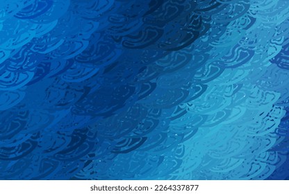 Light BLUE vector texture with abstract poly forms. Colorful chaotic forms with gradient in modern style. Elegant design for wallpapers.