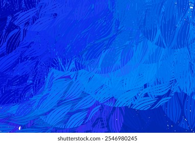 Light BLUE vector texture with abstract forms. Decorative design in abstract style with random forms. Simple design for your web site.