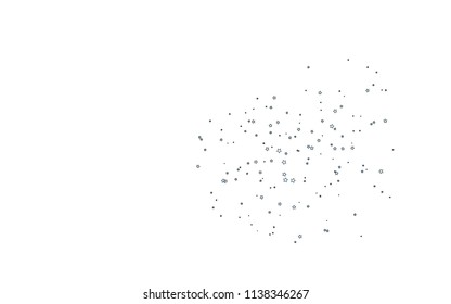 Light BLUE vector texture with beautiful stars. Shining colored illustration with stars. The pattern can be used for new year ad, booklets.