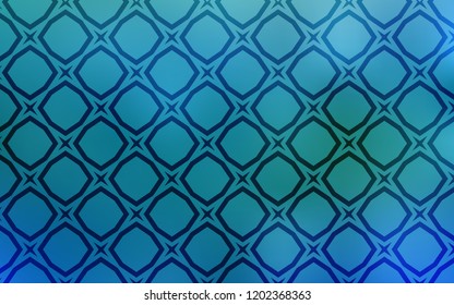 Light BLUE vector texture with beautiful stars. Decorative illustration with stars on abstract template. Smart design for your business advert.