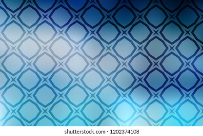 Light BLUE vector texture with beautiful stars. Modern geometrical abstract illustration with stars. Smart design for your business advert.