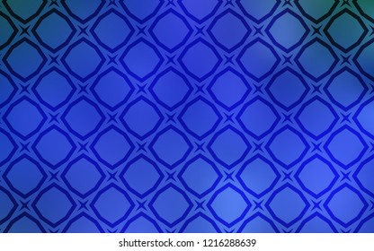 Light BLUE vector texture with beautiful stars. Modern geometrical abstract illustration with stars. Pattern for websites, landing pages.