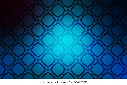 Light BLUE vector texture with beautiful stars. Modern geometrical abstract illustration with stars. Smart design for your business advert.