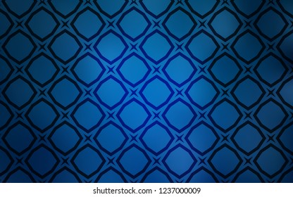Light BLUE vector texture with beautiful stars. Glitter abstract illustration with colored stars. Template for sell phone backgrounds.
