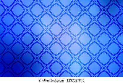 Light BLUE vector texture with beautiful stars. Blurred decorative design in simple style with stars. Pattern for new year ad, booklets.