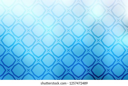 Light BLUE vector texture with beautiful stars. Blurred decorative design in simple style with stars. Best design for your ad, poster, banner.