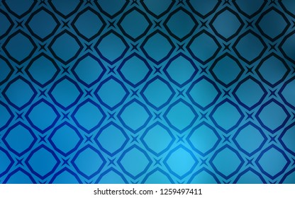 Light BLUE vector texture with beautiful stars. Blurred decorative design in simple style with stars. Best design for your ad, poster, banner.