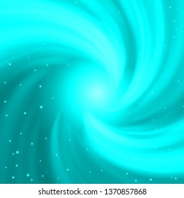 Light BLUE vector texture with beautiful stars. Colorful illustration with abstract gradient stars. Pattern for new year ad, booklets.
