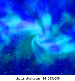 Light BLUE vector texture with beautiful stars. Shining colorful illustration with small and big stars. Pattern for wrapping gifts.