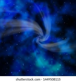 Light BLUE vector texture with beautiful stars. Blur decorative design in simple style with stars. Design for your business promotion.