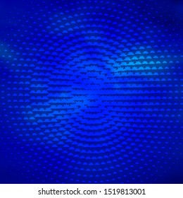 Light BLUE vector texture with beautiful stars. Colorful illustration with abstract gradient stars. Best design for your ad, poster, banner.