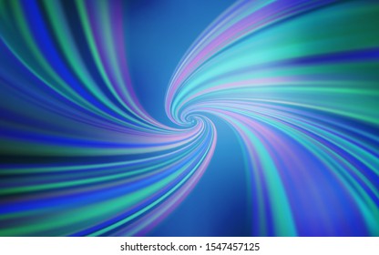 Light BLUE vector texture with bent lines. Brand new colorful illustration in simple style. Abstract design for your web site.