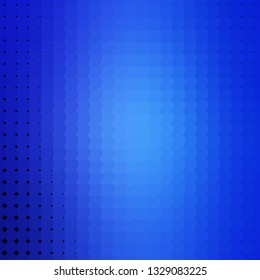 Light BLUE vector texture with circles. Abstract decorative design in gradient style with bubbles. Design for posters, banners.