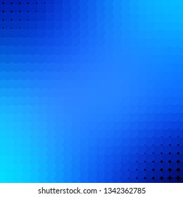 Light BLUE vector texture with circles. Abstract decorative design in gradient style with bubbles. Pattern for booklets, leaflets.