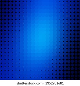 Light BLUE vector texture with circles. Modern abstract illustration with colorful circle shapes. Pattern for websites, landing pages.